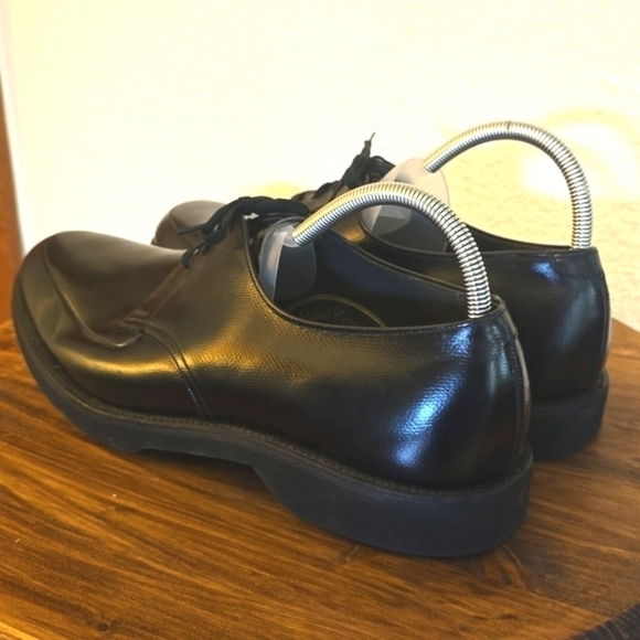 Weyenberg Mens Black Premium leather Dress Shoes lace up New! Sz.14 - Picture 5 of 12